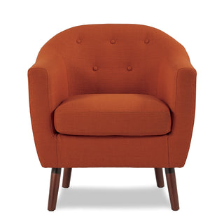 Lucille Accent Chair Orange