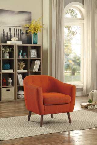 Lucille Accent Chair Orange