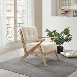 Ollen Accent Chair Beige