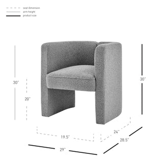 Ariela Fabric Accent Arm Chair