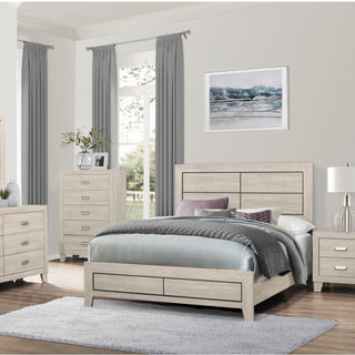Quinby Queen Bed Beige