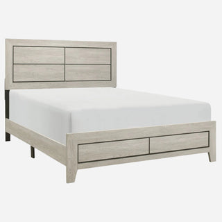 Quinby Queen Bed Beige