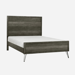 Urbanite Queen Bed Gray Dark