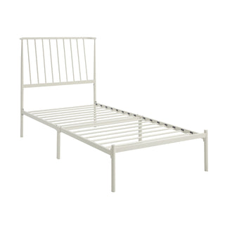 Augusta Twin Platform Bed White