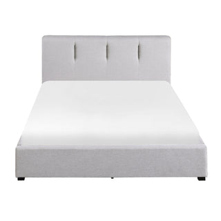 Aitana Queen Platform Bed Gray