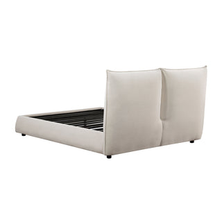Linna Full Platform Bed Beige