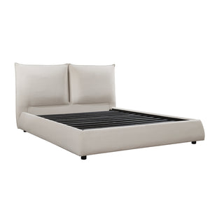 Linna Full Platform Bed Beige