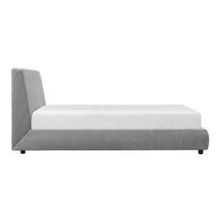Alford Queen Platform Bed Gray