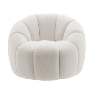 Callista Fabric Swivel Accent Chair
