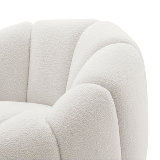 Callista Fabric Swivel Accent Chair