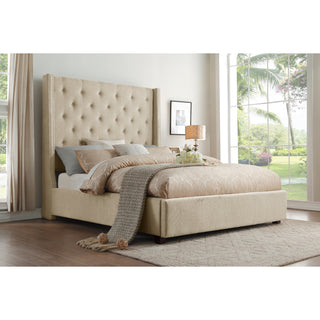 Fairborn Queen Platform Bed Gray