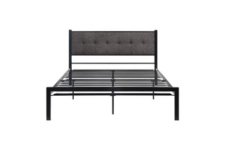 Samuel Queen Platform Black