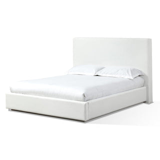 One Upholstered Platform Bed