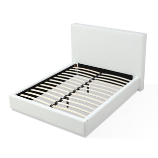 One Upholstered Platform Bed
