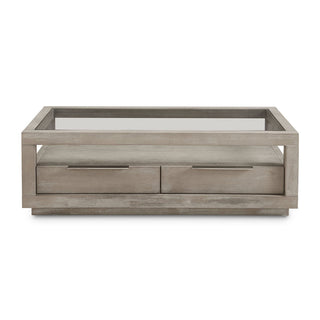 Oxford Two-Drawer Coffee Table in Mineral