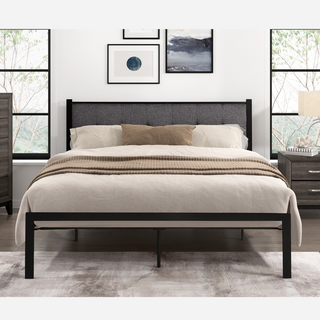 Samuel Queen Platform Black