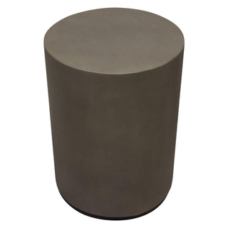 Montage Round Natural Cement End Table