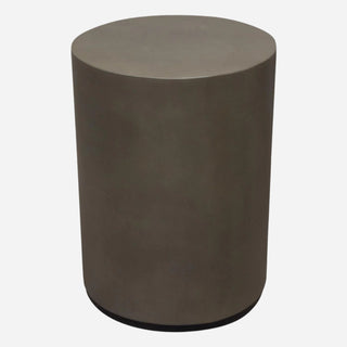 Montage Round Natural Cement End Table