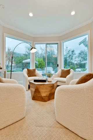 Atherton, CA - Occupied Home Staging with Elevated Modern Luxury Design