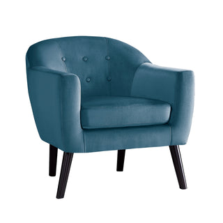 Quill Accent Chair Blue