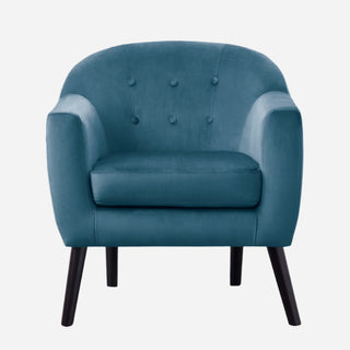 Quill Accent Chair Blue