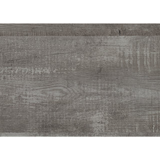 A full-size bed frame with a gray 3D-printed paper veneer headboard and footboard, constructed from faux wood veneer, wood, and engineered wood full  .