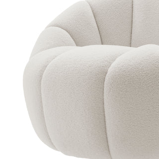 Callista Fabric Swivel Accent Chair