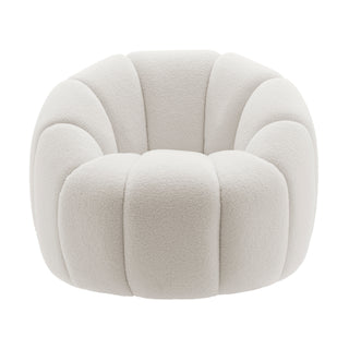 Callista Fabric Swivel Accent Chair