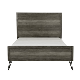 Urbanite Queen Bed Gray Dark