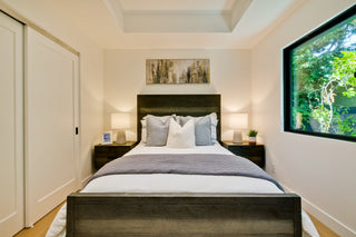 Modern_bedroom_in_with_a_bed_nightstands_and_abstract_art_on_the