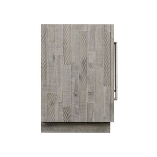 Alexandrda Solid Wood 74 inch Media Console in Rustic Latte