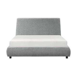 Alford Queen Platform Bed Gray