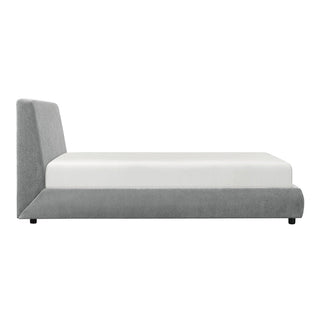 Alford Queen Platform Bed Gray