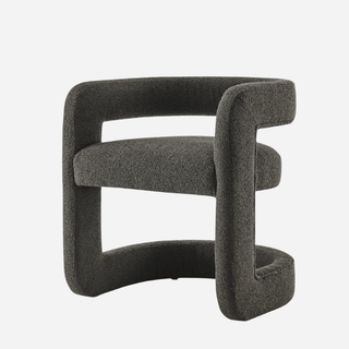 Althea Fabric Dining Side Chair Palladian Charcoal