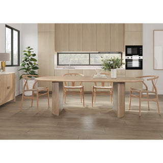 Aniston KD 92.5" Oval Dining Table