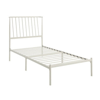 Augusta Twin Platform Bed White