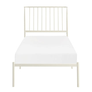 Augusta Twin Platform Bed White