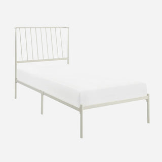 Augusta Twin Platform Bed White