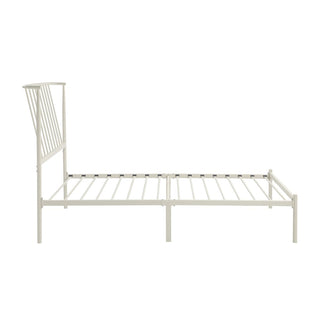 Augusta Twin Platform Bed White