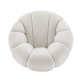Callista Fabric Swivel Accent Chair