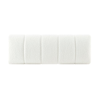 Cassy Faux Shearling Bench