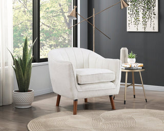 Cutler Accent Chair White
