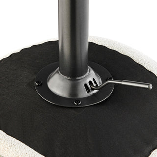 Koa KD Fabric Gaslift Swivel Bar Stool