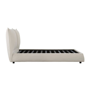 Linna Full Platform Bed Beige