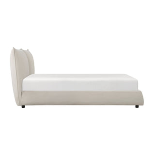 Linna Full Platform Bed Beige