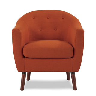 Lucille Accent Chair Orange