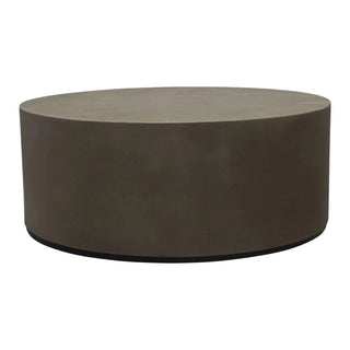 Montage Round Faux Cement Cocktail Table