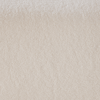 Noa Accent Chair In Ivory Sherpa Fabric
