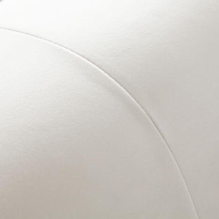 Paloma Armless Chair in Light Cream Velvet