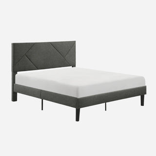 Raina Queen Platform Bed Gray